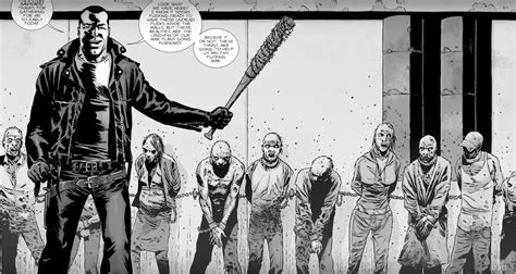 does negan die in the comics? and what if he did?